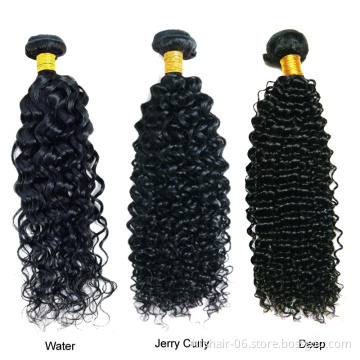 Whosale cheap Straight/ Body/ Loose/ Deep/ Curly/ Water Wave Natural Color 100% Human Hair Weave brazilian virgin hair extension